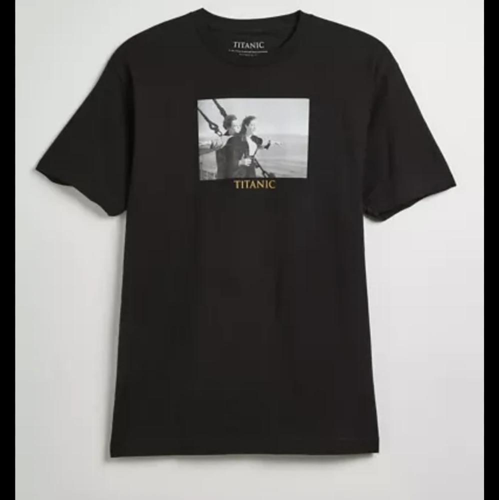 Urban Outfitters Black Titanic Shirt